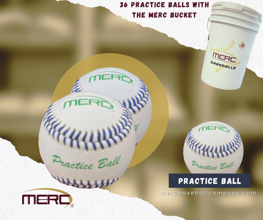 36 Practice Balls w/Merc Bucket